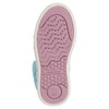 Geox Girls' J Skylin Girl Trainers, White multi-coloured