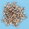 100Pcs Wooden Music Note Mixed Decorative Note Embellishment for Concert