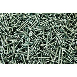 (500) Phillips Pancake Head #10 x 1-1/2 Self-Drilling #3 Tek Screw Zinc SDS