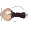 WHOLELIFEOBJECTS Detox Bronze/Kansa Face, Foot and Body Massager - 2