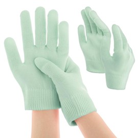 Moisturizing Gloves  Gel Spa Hand for Dry Hands Soften Repairing Cracked Feet Skin Care(Pink) - Model: Green