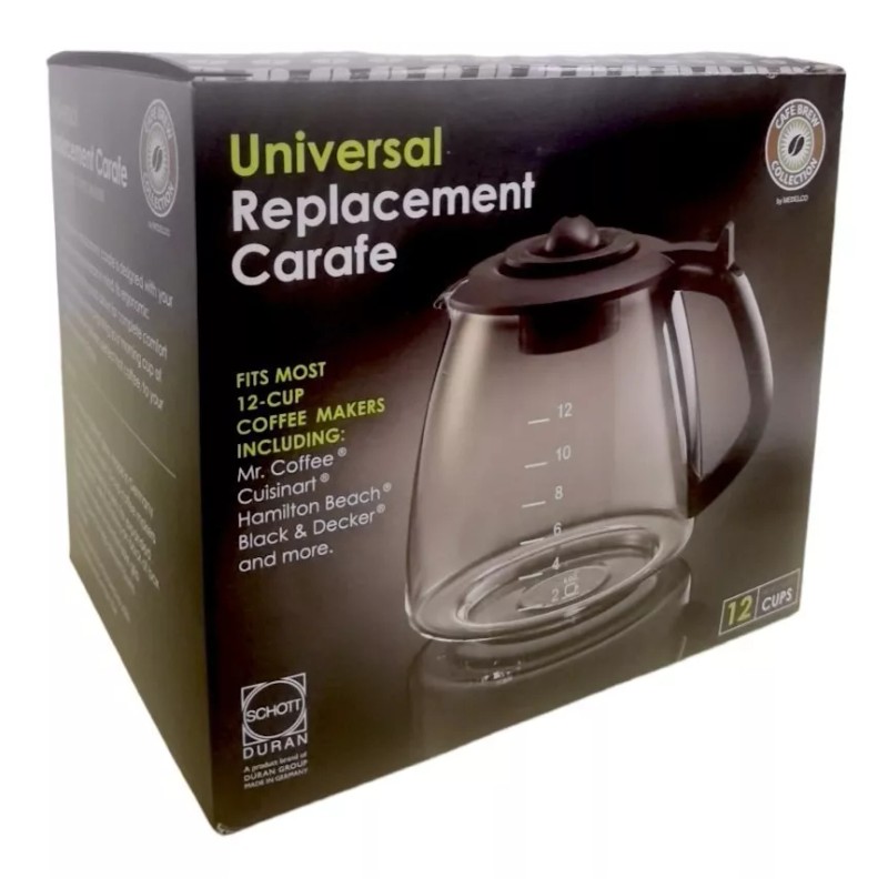 Schott Duran Jarra Cafetera Universal 12 Tazas Con Asa Y