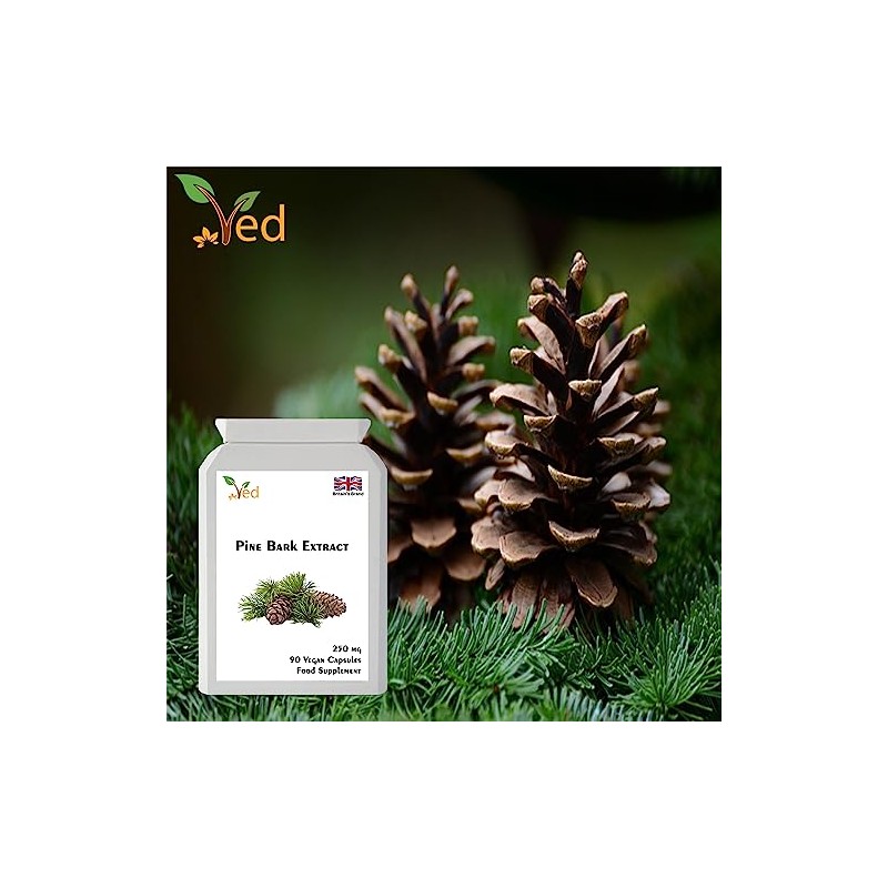 Pine Bark Extract 250 mg | 90 Vegan Capsules |