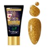 HYBA Masquerade Hybrid Gel Polish, 30ml Tube (Gold Glitter Glam)