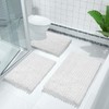 Yimobra Chenille Bath Mat Non-Slip - Soft Bath Mat Machine