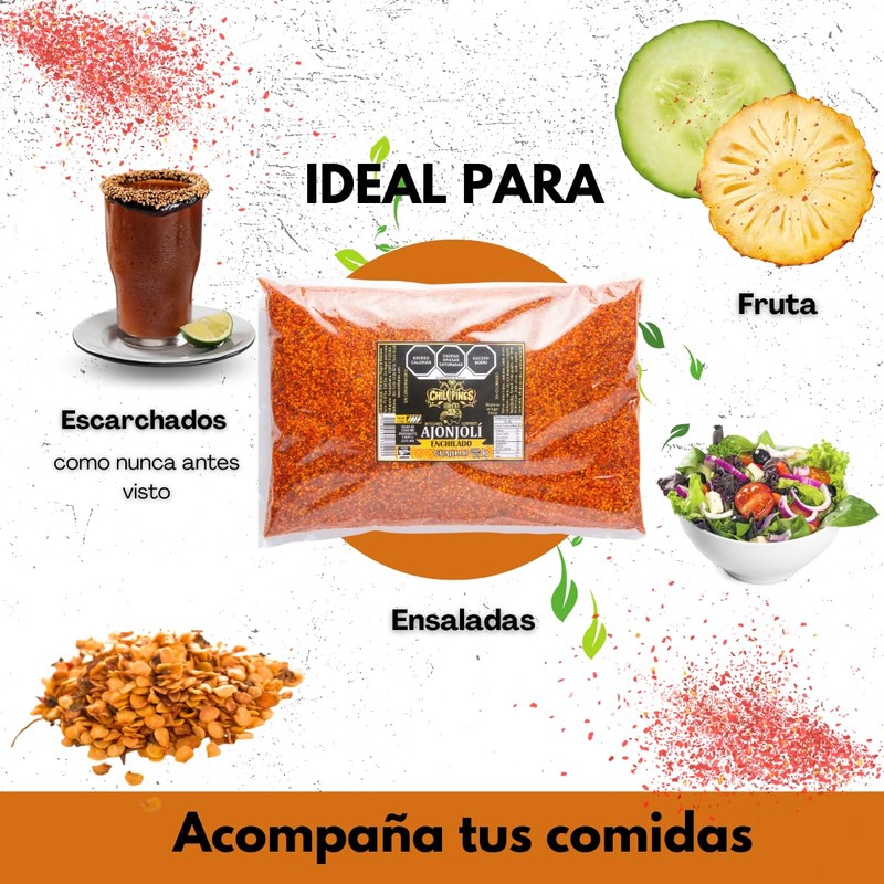 Chilipines Ajonjolí Enchilado Guajillo 1Kg, ajonjolí gourmet artesanal, semillas enchiladas