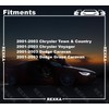Rexka 10pcs Interior Roof Headliner Retainer Clip Fastener Compatible with