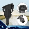 2 PCS Front Windshield Washer Nozzles, Washer Spray Jet Kit