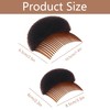 QIUMING 4 Pieces Volume Bump Insert Hair Clip Invisible False