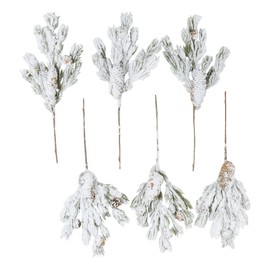 CraftMore Ashland Pine Pick 16" Set of 6