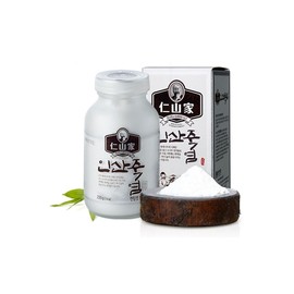 Phosphorus value 9 times bamboo salt powder (silver) 230g grayish white bamboo salt / 인산가 9회 죽염 분말(실버) 230g  회백색 죽염