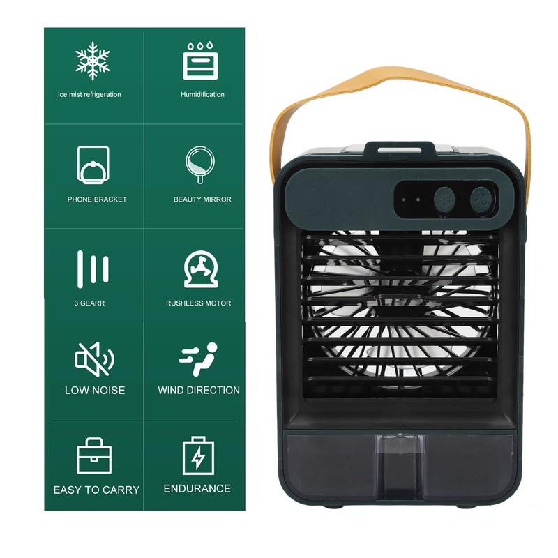Mini Fan Conditioner Portable USB Charging Silence Cooler Water Conditioning