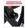 Amazicha Black Front Axle Nut Cover Caps CNC Machined Compatible