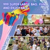 Rehecher Pack of 999 Water Bombs Self-Closing, Self-Closing Water Balloons