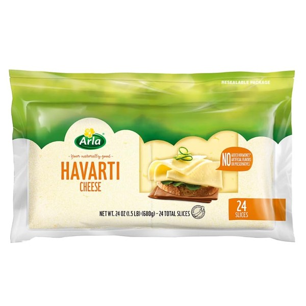 Arla Dofino Havarti Cheese Slices, 24 oz.