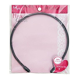 Hair Goods, Spring Type Headband, Black HA3015