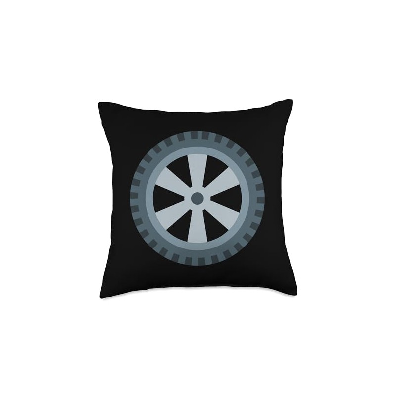 Wheel Throw Pillow
