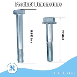 30 Series Torque Converter Custom Washer and Bolt Kit Compatible with Including Metric and Standard Thread Bolts & Lock Washer for 3/4 Shaft Engines Torque Converter Bolts