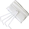 500 Count Flexible Disposable Plastic Drinking Straws - 8.3 Inch