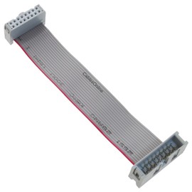 CablesOnline, 4-inches 16-Pin (2x8) 2.54mm-Pitch IDC 16-Wire Flat Ribbon Extension Cable, FR-1604M