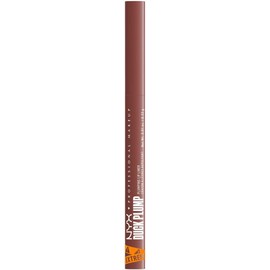 NYX Professional Makeup Duck Plump Liner, Delineador de Labios Voluminizador, 10 Horas de Duración, Infusionado con Jengibre, Tono Nude Flip