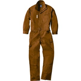 REKROM R301 Long Sleeve Coveralls Coveralls Coalls Tsuzuki Clothes All Seasons Multi-functional Cargo Pockets Tatsu Yamada Motorcycle Work Clothes Uniform (M CM-Camel)