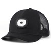 LED Baseball Cap Rechargeable Headlamp Hat Summer Breathable Adjustable Hat