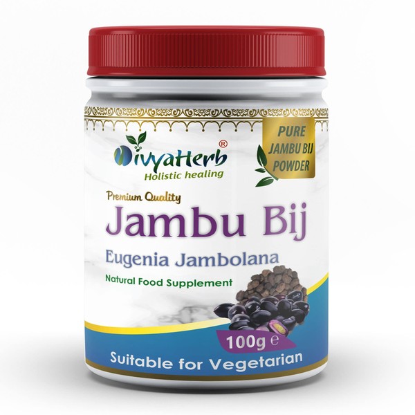DivyaHerb DivyaHerb Jambu Bij Powder, Natural, 100 g (Pack of