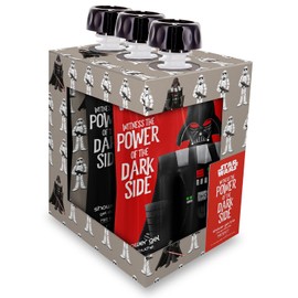 MAD Beauty MAD Beauty Star Wars Dark Side Shower Gel Trio, Channel Cleansing Power Straight from the Dark Side, Refreshing Fragrances: Amber and Ginseng, Cedarwood and Lime and Lemon and Mandarin, Great Gift