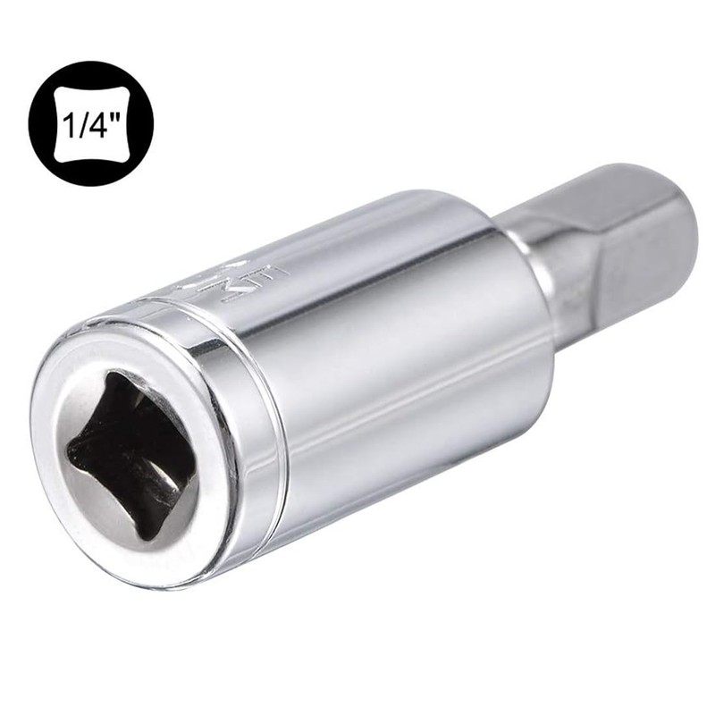 TA-VIGOR 3Pcs 1/4 Inch Drive Universal Joint Swivel Socket, Cr-V