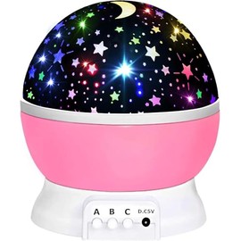 Toys for 1-10 Year Old Girls,Star Projector for Kids 2-9 Year Old Girl Gifts Toys for 3-8 Year Old Girls Christmas Gifts for 4-7 Year Old Boys Birthday Gifts Stocking Stuffers for Kids (A Pink)