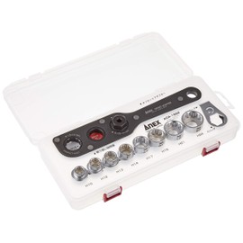 ANEX AOA-19S2 Offset Adapter 19 Opposite Side 0.7 inches (19 mm) Case Included Multi Set