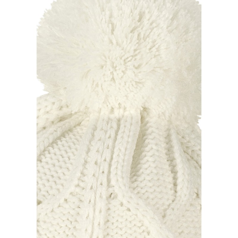 Sterntaler Baby Girls' Scarf Hat Toddler Scarf Hat Bobble Knitted,