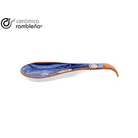 Ceramic Rambel Spoon Holder Spoon Holder Ceramic Spoon Model 02 27.5 x 10 x 3 cm