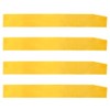 GDTO8820 Blank sash Gold, 4 Pcs Blank Satin Sashes Plain