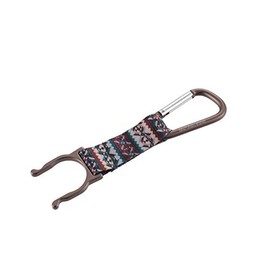 Captain Stag UM-1893 Plastic Bottle Holder, Aluminum Accessory, Plastic Bottle Clip, Titanium Gray