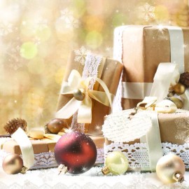 Paper Luncheon Decoupage Napkin Design 3-Ply Holiday Gifts Decorative Pack 20