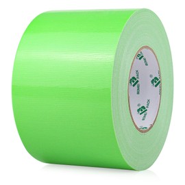 BOMEI PACK 4inch Wide Green Duct Tape, Heavy Duty Strong Waterproof Industrial Color Duct Tape 9.0mil x 4inch x 60yds for Packing and Repairing