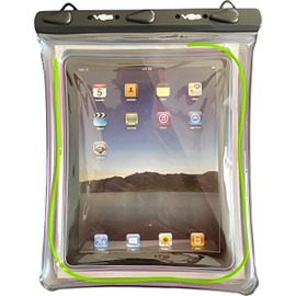 VOS Universal Waterproof Case, Dry Bag Pouch for Tablets up to 11 inch (Green)
