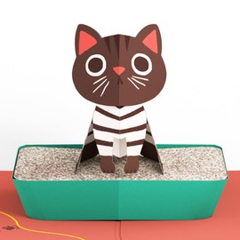 Lovepop Mother's Day Pop-Up Card for Her - 3D Greeting Cards for Mom, Wife, Women - Thanks for Putting Up with My Mess - 5" x 7" Card - Blank Notecard & Envelope Included