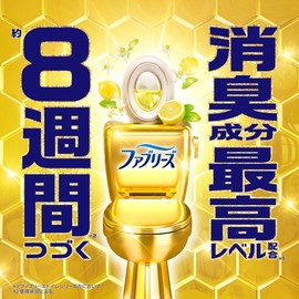 Febreze Air Freshener for Toilets, Wall and Floor. Fresh Citrus Refill Pack with the highest level of deodorizing ingredients, 0.2 fl oz (6.3 ml) x 3 packs