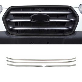 OMAC Front Bumper Grill Trim Molding for Ford Transit 2021-2025 Stainless Steel 4 Pcs