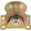 Lyplus Load Capacity 1102lbs 3-Inch U-Groove Caster Wheels with Bracket