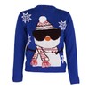 NOROZE Boys Christmas Jumper 3D Kids Bird Reindeer Retro Unisex