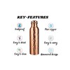 Himalayan Ayurveda Copper Water Bottle (32oz/950 ml) 100% Pure Handmade