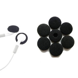 4 Pairs 55mm Foam Ear Pads for Headphones - Black