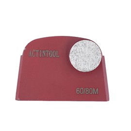 ACTINTOOL High Concentration Diamond Trapezoid Metal Bond Tooling for Lavina Floor Grinder (Pack of 3)
