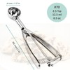 Cookie Scoop, 18/8 Stainless Steel Cookie Scooper, Cookie Scoops for