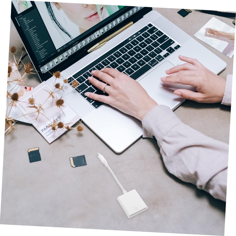 Operitacx Portable Usb-c Card Reader Memory Card Adapter Fast Data