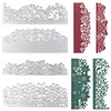 URROMA 4 PCS Die Cuts for Card Making, Lace Frame